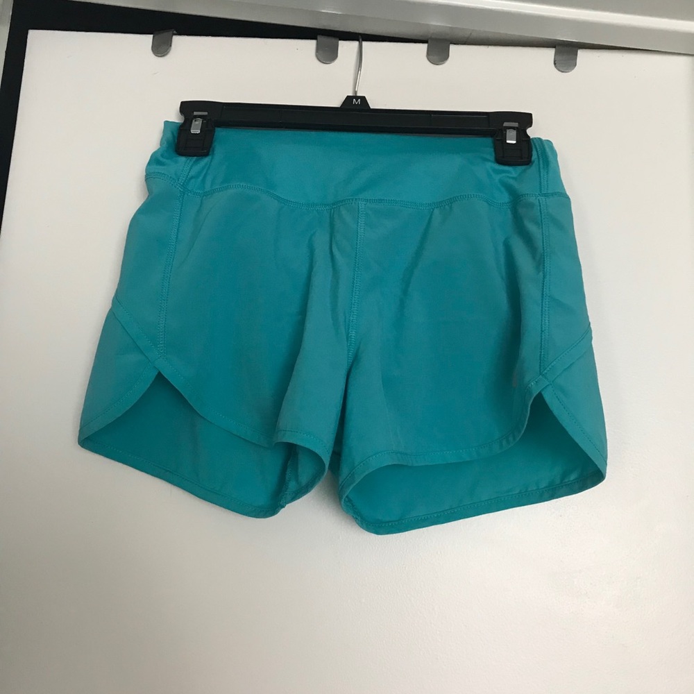 Teal swim/athletic shorts